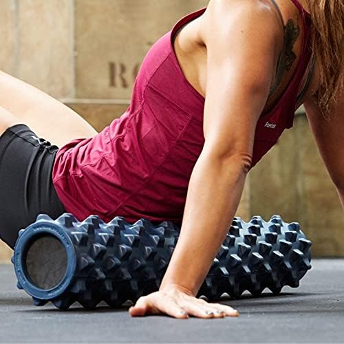 RumbleRoller Extra Firm Foam Roller Deep Tissue Massage Roller for Muscle Recovery (12 Inches Compact) - Image 6