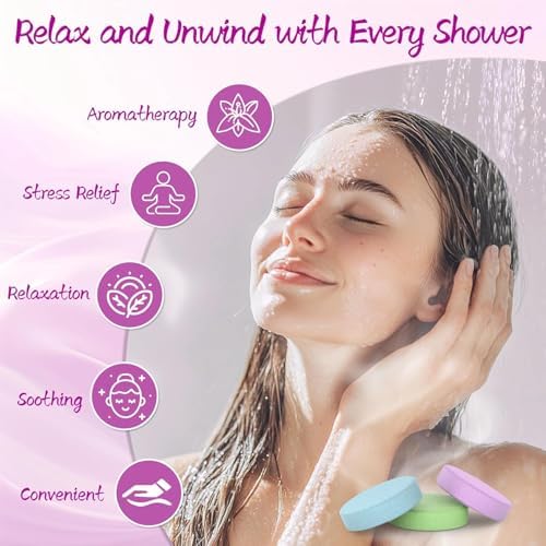 HFHO Shower Steamers Aromatherapy 8 Pack Natural Essential Oils Home Spa - Image 3