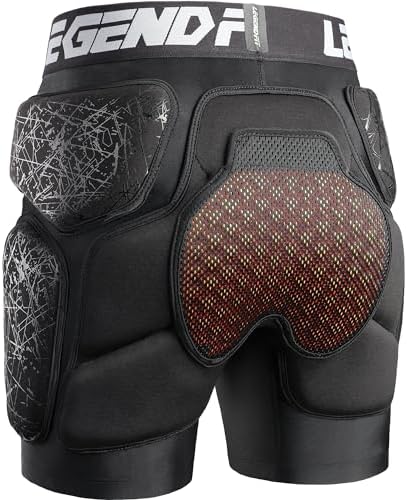 Protective Padded Shorts Snowboard Ski Hip Tailbone by Legendfit