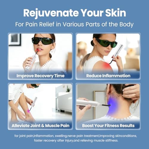 Infrared and red Light Therapy, red Light Therapy Devices for Joint and Muscle Health, Near-Infrared Therapy Suitable for Body, face and Oral Cavity—utilising Five-wavelength Technology. - Image 5