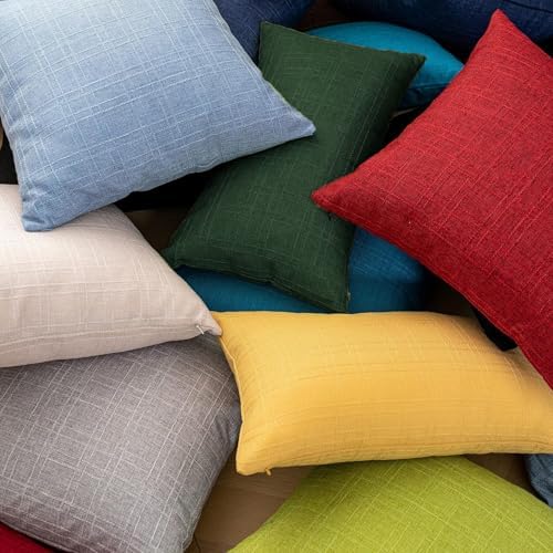 Kevin Textile Outdoor Waterproof 26”x26” Pillow Covers 2 Pack, Army Green - Image 7