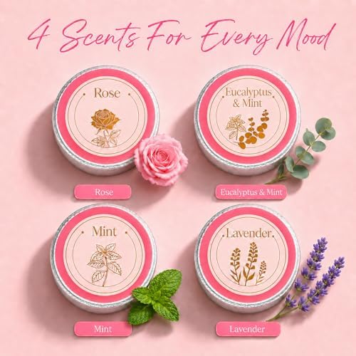 Shower Steamers Aromatherapy, Birthday Pink Gift for Women Grandma Mom Wife - Image 6