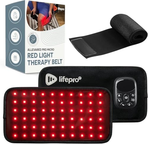 Lifepro Allevared Micro Red Light Therapy Belt- 60 Dual Chip LED Belt by Lifepro