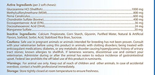 Healthy Breeds Cane Corso Z-Flex Max Hip and Joint Soft Chews 50 Count - Image 3