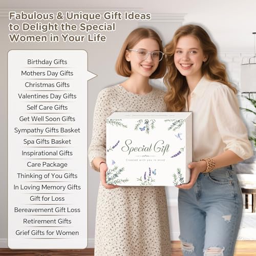 Gift Baskets for Women Birthday Gifts Self Care Get Well Soon Care Package - Image 3