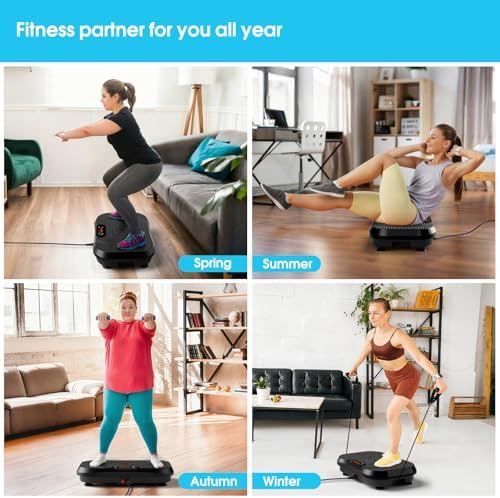 SoftGym Vibration Plate Exercise Machine for Lymphatic Drainage & Fitness - Image 6