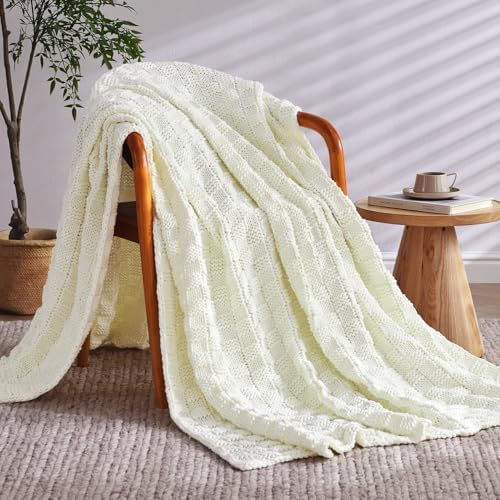 Knitted Weighted Blanket for Adult, No Beads Heavy Blanket 60"x80" 20lbs - Image 2