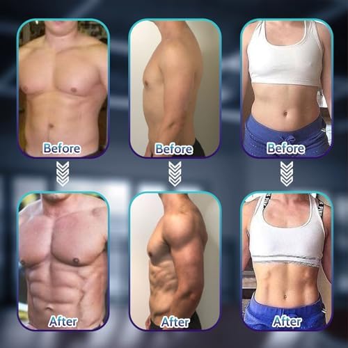 Electronic Muscle Stimulator, 12 Modes Abs Stimulator Muscle Toner, Ab Machine Trainer for All Body, Fitness Strength Training Workout Equipment for Men and Women - Image 6
