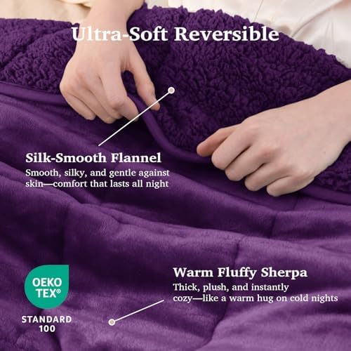 Sivio Weighted Blanket for Adult, Queen Size 15 lbs 60 x 80 Inches - Image 3