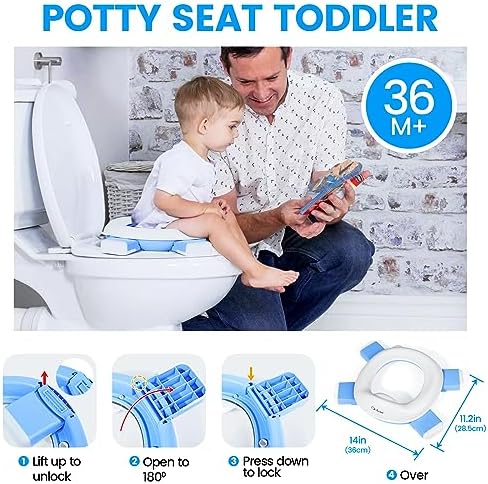 Orzbow Portable Potty Training Chair for Toddler, Travel Emergency Toilet - Image 2