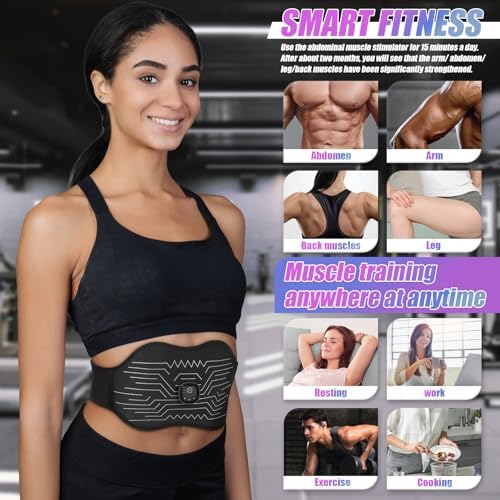 FDA Cleared - Abs Stimulator Muscle Toner (White) - Image 4