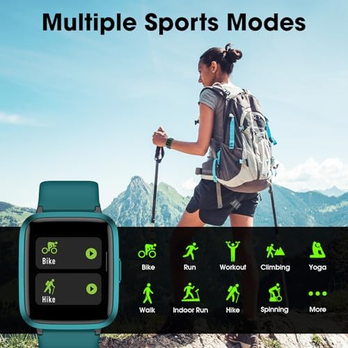 Smart Watch, Fitness Tracker with Heart Rate, Blood Oxygen, Sleep Tracker - Image 3