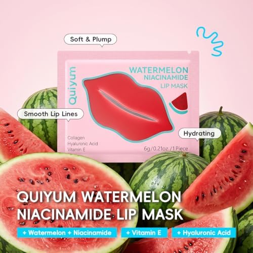 QUIYUM 32pc Fruit Mask Set, 3-in-1 Face Eye Lip Care Kits for Women & Teens - Image 6