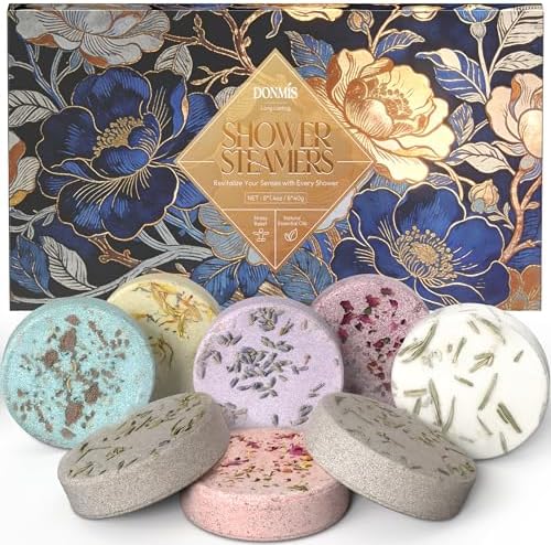 Shower Steamers Aromatherapy Gifts for Women, Relief 8 Pack by DONMIS