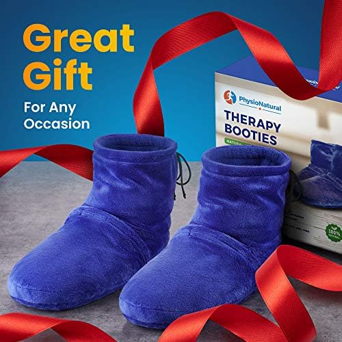 Microwaveable Booties and Feet Warmers - Deep-penetrating heat for relieving foot stiffness, sore muscles and joints, Achilles tendinitis, plantar fasciitis, stress fractures, and circulatory problems - Image 6