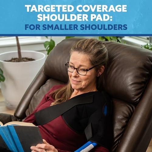 Polar Active Ice® Targeted Coverage Shoulder Therapy pad 10.5” x 11.5” with Compression wrap and Belts. Use only with The Polar Active Ice #AIS Therapy System. - Image 3