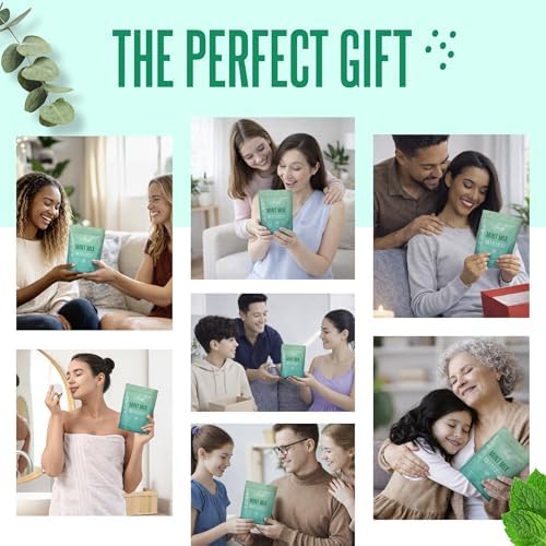 Cleverfy Eucalyptus Shower Steamers, Aromatherapy Gifts for Men, 18 Tablets - Image 2