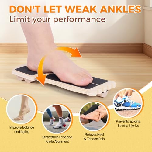 Ankle Strengthener & Axis Boar, Recovery For Sprains & Plantar Fasciitis - Image 2