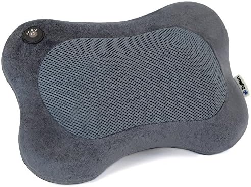 Zyllion ZMA-13 Back and Neck Massager with Heat for Pain Relief, Slate - Image 3