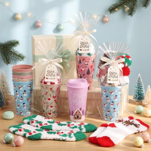 Glitopper 12 Sets/ 49 Pcs Christmas Bulk Gift for Coworkers Women - Image 2