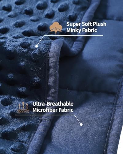 Mr. Sandman Weighted Blanket for Adults, Full Size 20 lbs, 48 x 72 Inches - Image 5