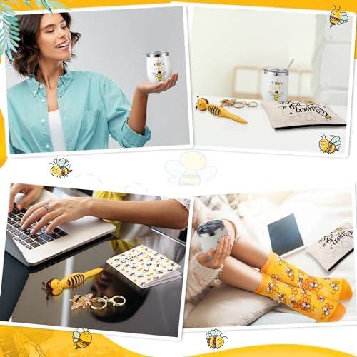 Panitay 6 Pcs Bee Theme Gifts Set for Women - Image 4