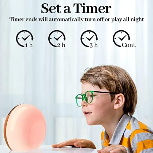Meditation White Noise Sound Machine with 30 Soothing Sounds 12 Colors Night Light 10 Brightness Levels 32 Volume Level 4 Timers and Memory Function Sleep Machine for Baby Kids Adults (Wood Grain) - Image 6