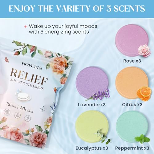 Shower Steamers Aromatherapy, Natural Essential Oils for Self Care - Image 4