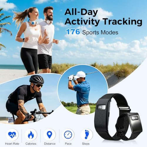 Smart Bracelet for Men & Women, 24/7 Health & Activity Fitness Tracker - Image 3