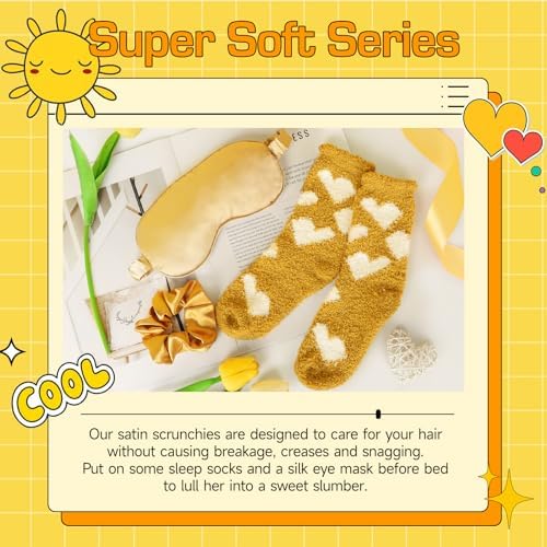 Gift Baskets for Women, 10pcs Unique Birthday Gifts for Women, Best Friend Birthday Christmas Gift, Get Well Soon Gift Basket Sending Sunshine Cheer Up Box for Sister Friendship - BRIGHTEN UP HER DAY - Image 5