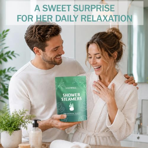 Shower Steamers Aromatherapy 18 Pack - Eucalyptus for Shower, Birthday Gifts for Women Men, Shower Bombs with Essentials Oil for Nasal Relief Stress Relief, Self Care Spa Gifts, Eucalyptus & Mint - Image 5