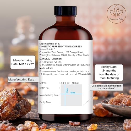 Majestic Pure Frankincense Essential Oil for Diffuser - 3.4 Fl Oz - Image 6
