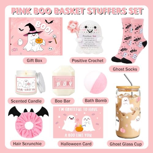 Boo Basket Stuffers for Women - Halloween Gifts Basket Box Sets - Image 2