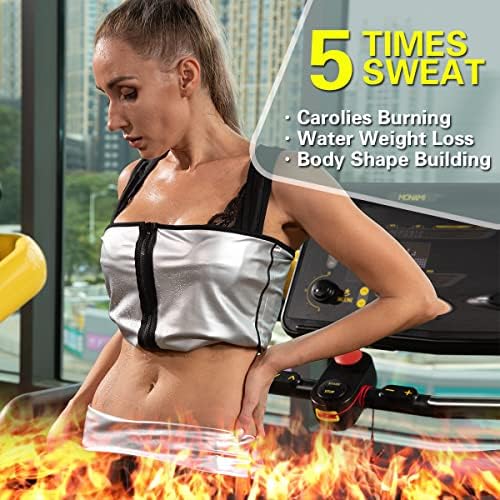 NonEcho Women Neoprene Sweat Vest for Women Sauna Suit Hot Sweat Waist Trainer Vest Slimming Body Shaper - Image 3
