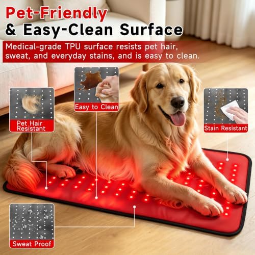 24" × 12" Red Light Therapy Pad for Body Pain Relief, FSA&HSA - Image 4