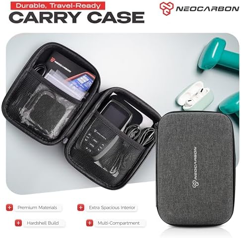 NEOCARBON TENS Unit Muscle Stimulator Ergo Machine for Pain Relief, Black - Image 6