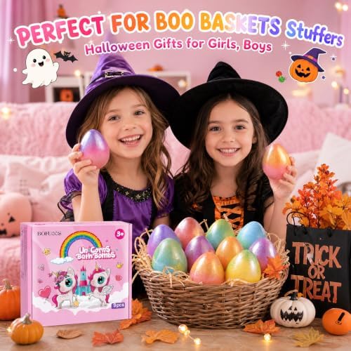 Unicorn Bath Bombs with Surprise Toys Inside, Girls Birthday Gifts - Image 6