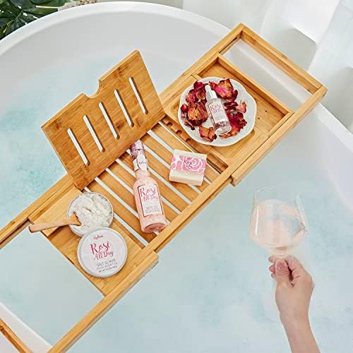 BFF LOVE 6 Pcs Rose Spa Set for Women, Spa Gifts for Women, Gift Set for Her, Spa Kit for Birthday, Christmas Gifts for Mom,Wife,Girlfriend - Image 5