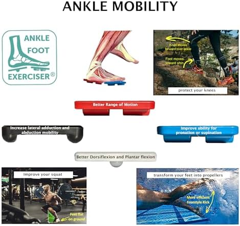 Ankle Foot Exerciser® Ankle Strengthener for ankle sprain relief, Foot Strengthener for plantar fasciitis; Ankle mobility, Posture corrector, Proprioception - Image 5