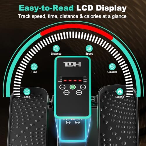 TDH Under Desk Elliptical Machine Leg Exerciser Electric - Image 4