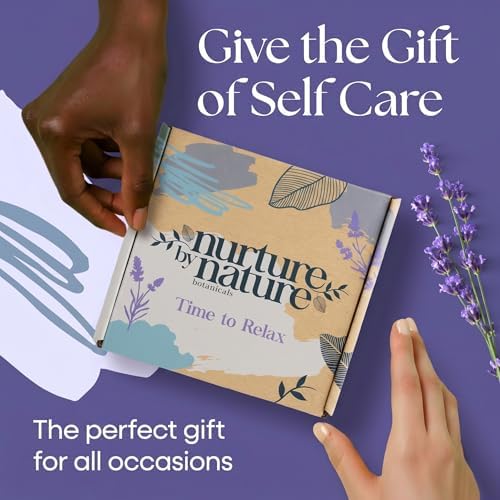 Nurture by Nature Spa Gift Baskets for Women - at Home Spa Kit, Bath Set - Image 2