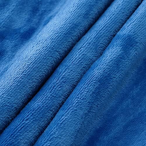 NANPIPER Baby Sherpa Blanket,Warm Toddler Throw Blanket,Soft Newborn Fleece Blanket for Winter (Princess Blue,30x40 inches) - Image 4