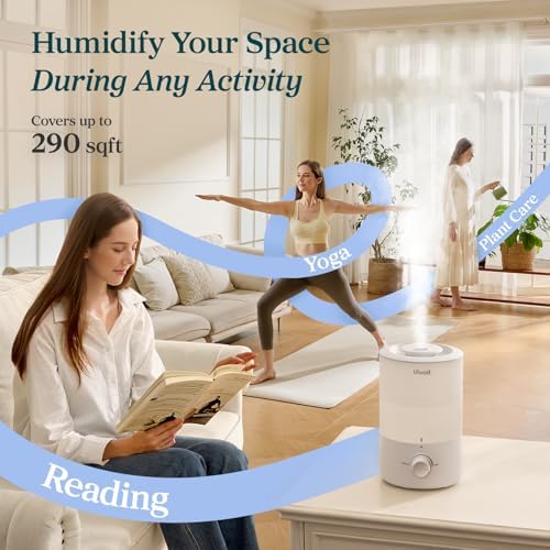 Levoit Humidifiers for Bedroom, Quiet, 3L Cool Mist, Essential Oil Diffuser - Image 6