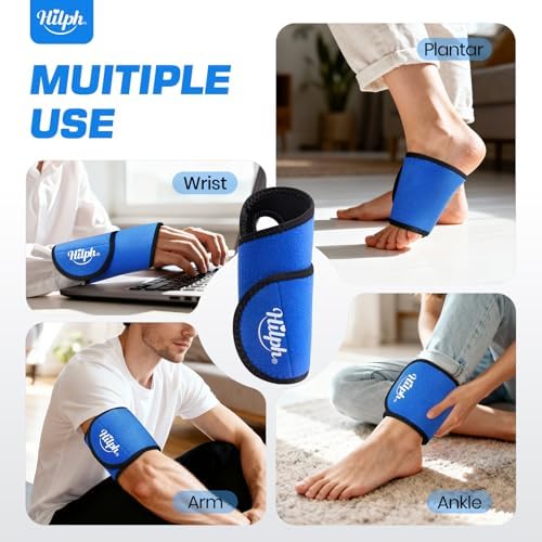 Hilph Wrist Ice Pack Wrap, Carpal Tunnel Relief Wrist Brace with Gel Pack - Image 3