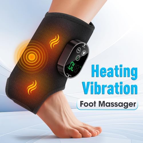 Foot Massager for Neuropathy Plantar Fasciitis, Ankle Massager Heat Pad - Image 2