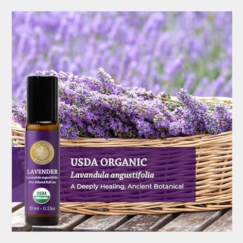 Silk Road Organic Lavender Essential Oil Calming Roll-On, USDA Certified - Image 6