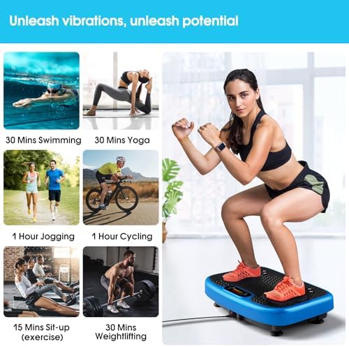 SoftGym Vibration Plate Exercise Machine for Lymphatic Drainage & Fitness - Image 4
