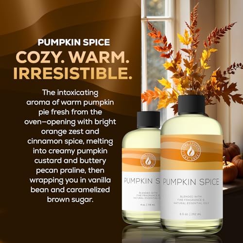 Aroma Country Pumpkin Spice Luxury Diffuser Oil Refill (8.5 Fl Oz) - Image 3