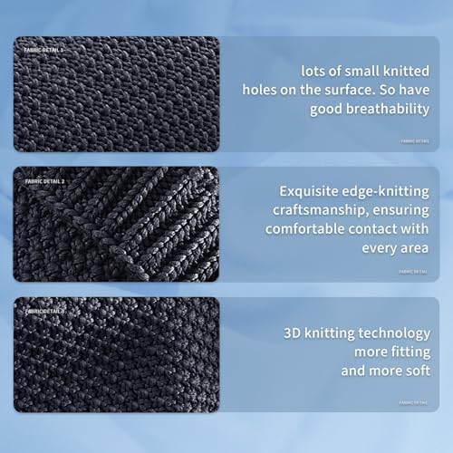 Topcee Knitted Weighted Blanket - 50"x60" 10lbs Cooling Chunky Knit Heavy Blanket for Adults Cable Yarn Knit Decorative No Beads Soft, Cozy and Cooling Weighted Throw Blankets Machine Washable - Image 6