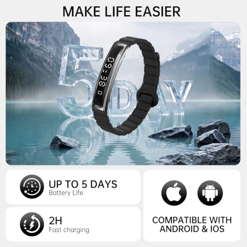 Smart Bracelet for Women Men Fitness Health Tracker with Heart Rate Sleep - Image 6